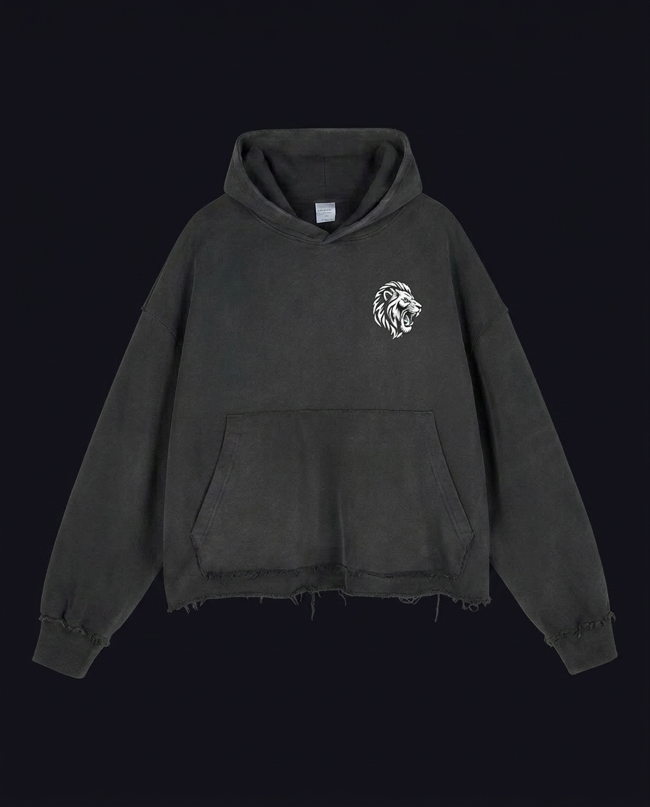 02 Oversized Crop Hoodie